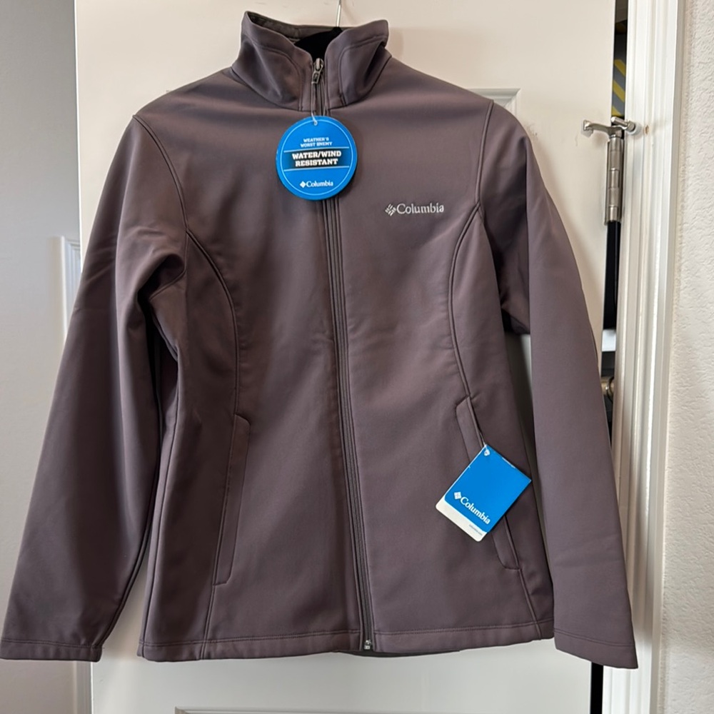Columbia Charcoal Softshell Jacket